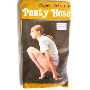 Vintage Panty Hose Wing Cheong Coll. 1042 Super Stretch - Made France 66% Nylon